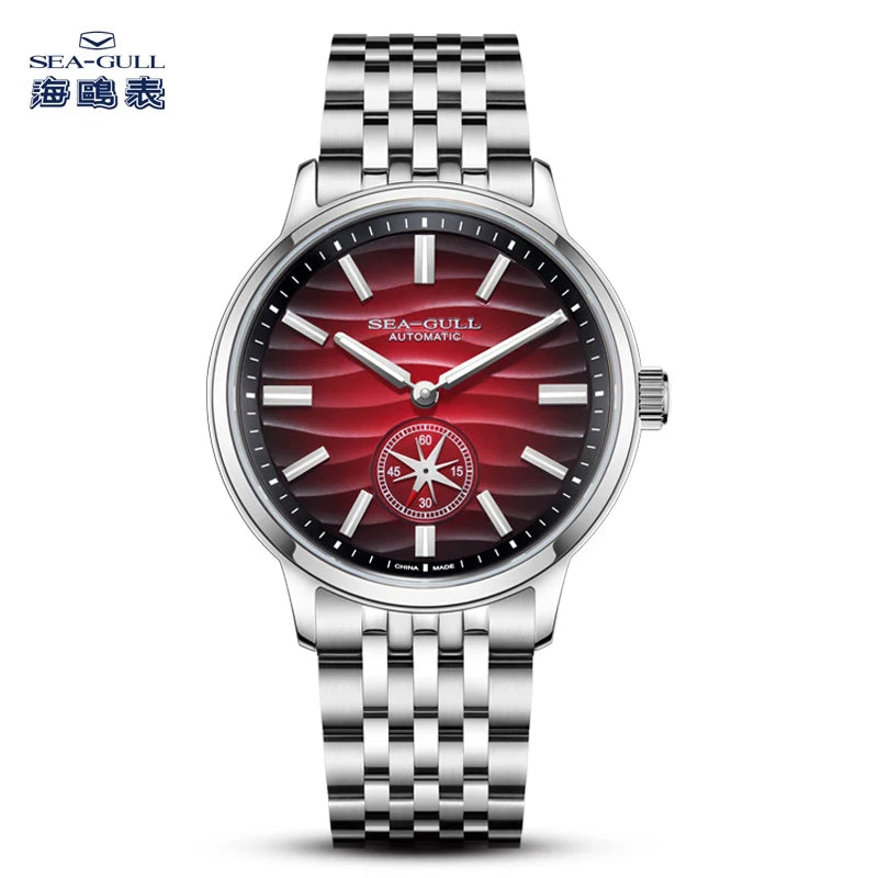 Seagull Natural Series Men Watch Automatic Mechanical Watch Polaris Sub Dial Luminous Luxury Dress Men Wristwatch 6180 2025 New