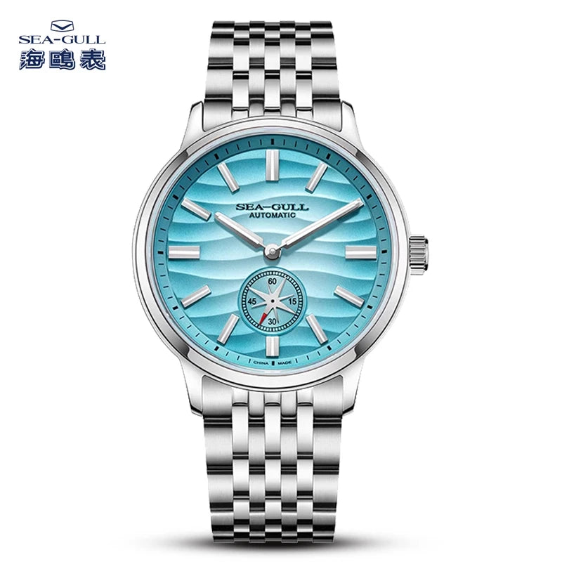 Seagull Natural Series Men Watch Automatic Mechanical Watch Polaris Sub Dial Luminous Luxury Dress Men Wristwatch 6180 2025 New