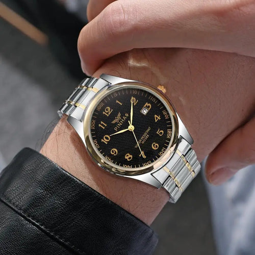 Luxury Designer Full Stainless Steel Men Quartz Watches Calendar Sport Wrist Watch Relogio Masculino montre luxe שעון